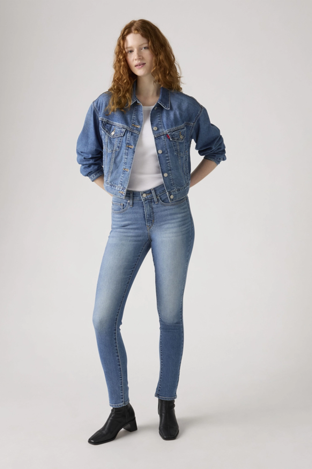 Levi's Jean 311 Galbant Skinny - Femme - Bleu / Eternal Indigo Mid - 33X32