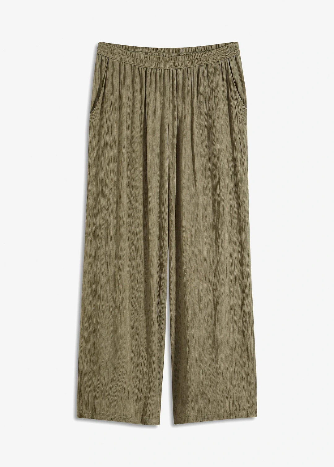 Pantalon palazzo en viscose douce