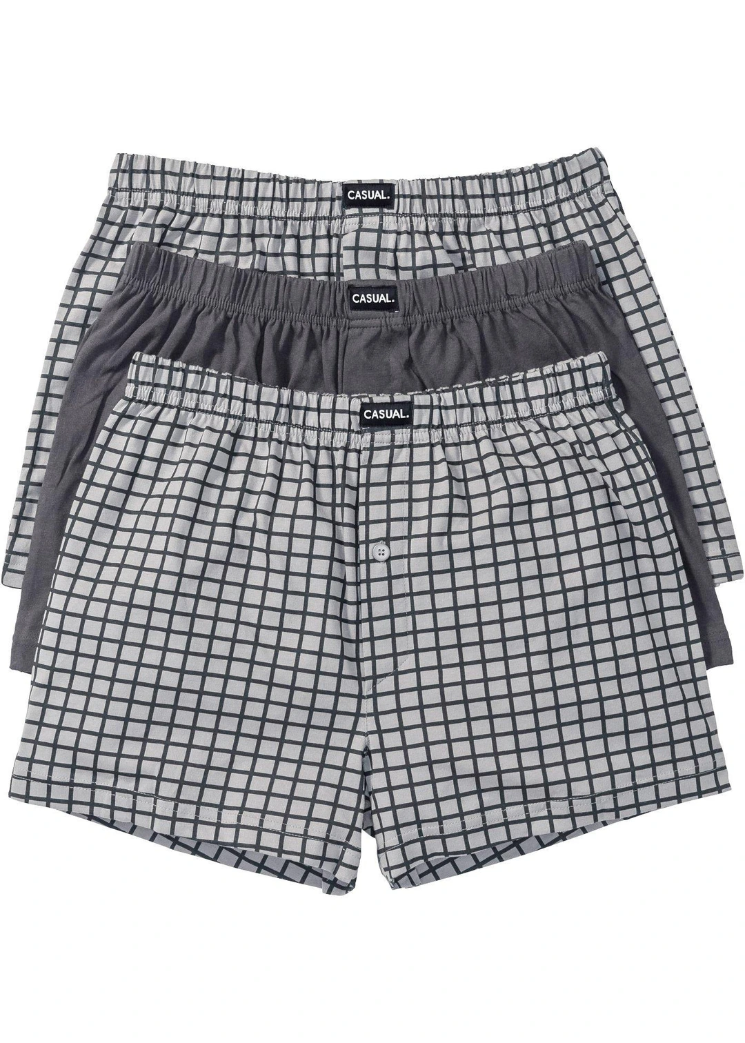 Lot de 3 caleçons en jersey coton