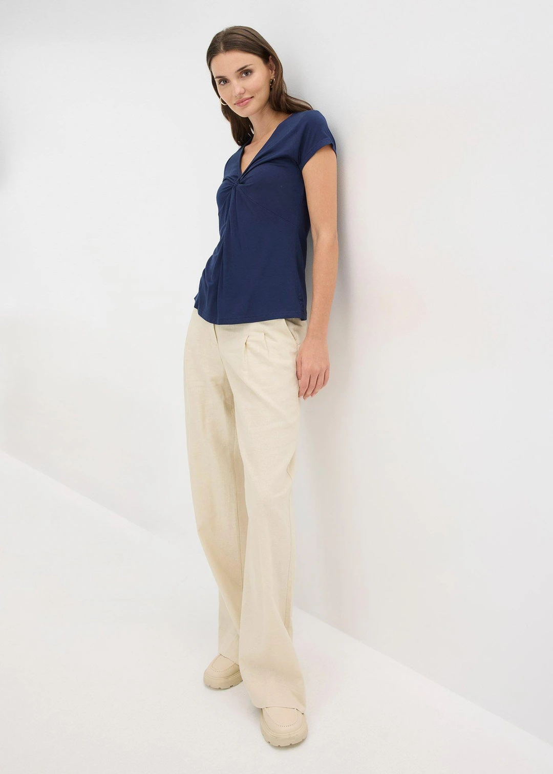 T-shirt en viscose extensible - 2