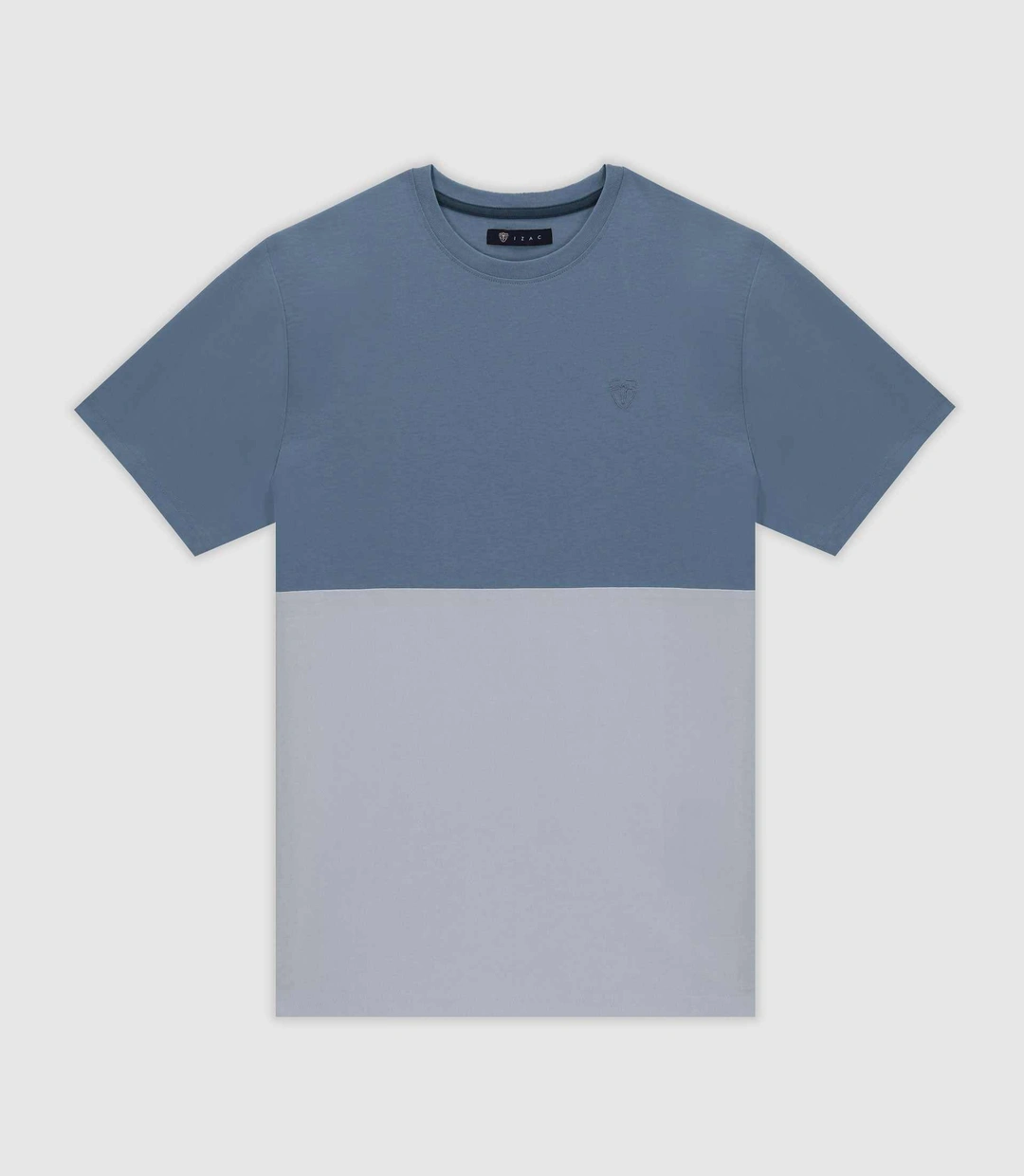 IZAC - T-shirt en coton indigo