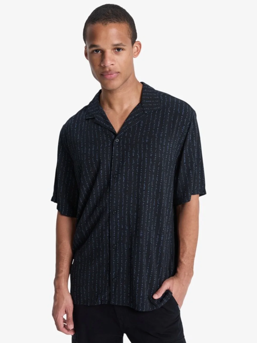 Safe Paradise - Chemise manches courtes pour Homme Noir
