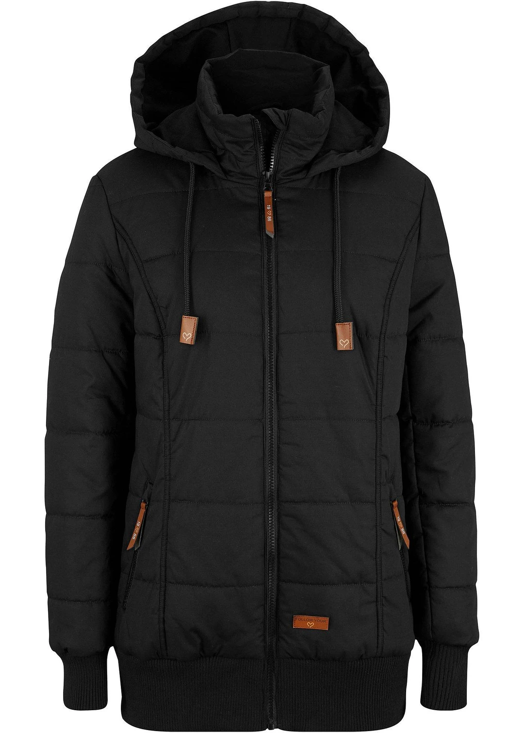 Veste outdoor avec détails enduits