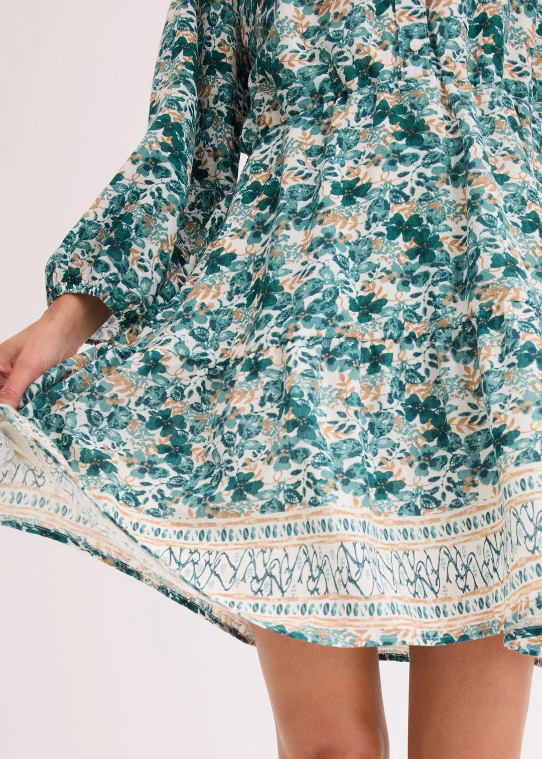 Robe effet lin - 3