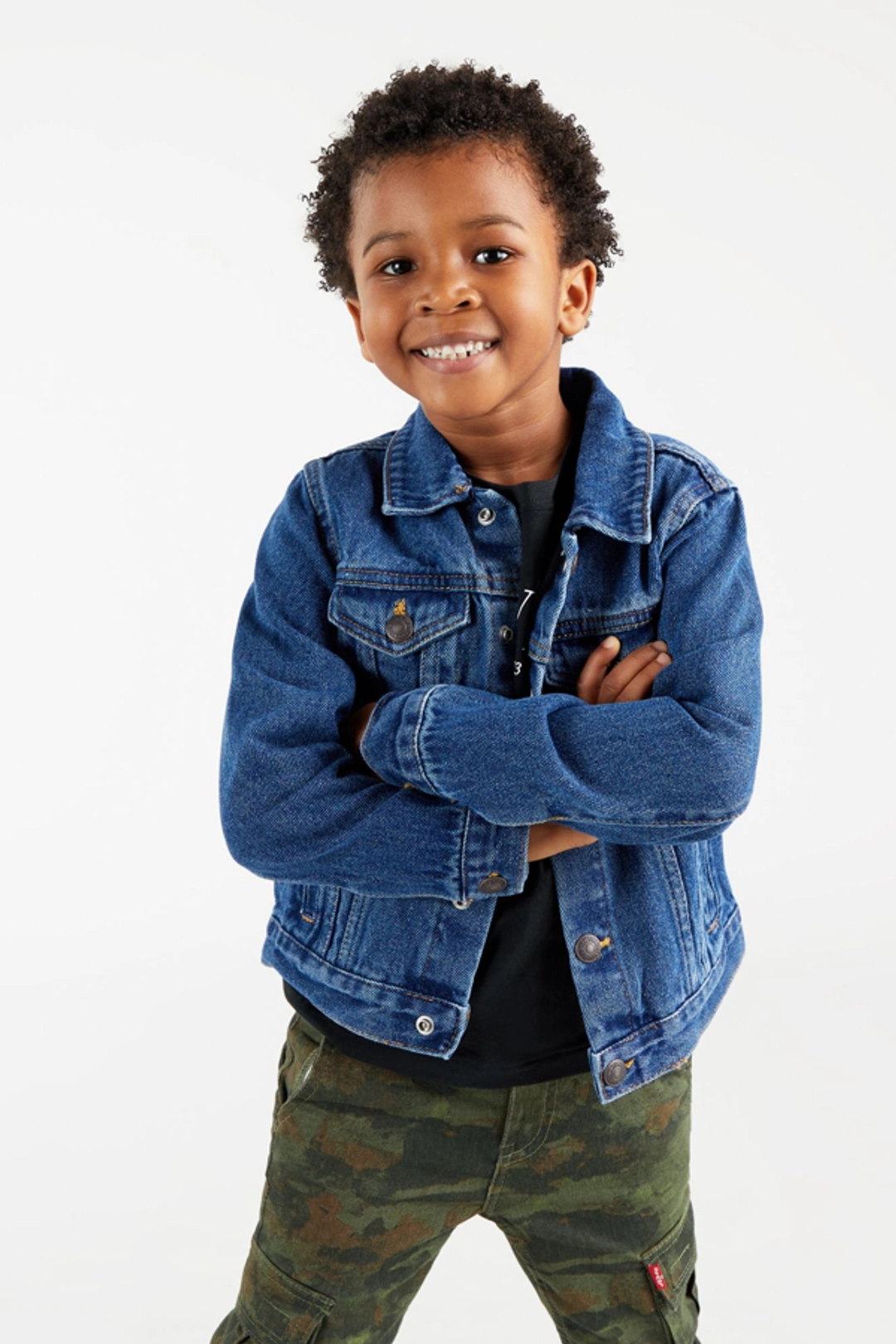 Levi's Veste Veste Trucker Pour Enfant - Homme - Bleu / Bristol - 8A