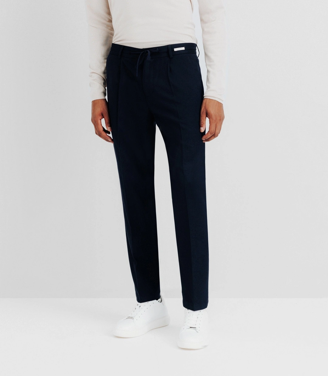 IZAC - Pantalon ville avec lien marine