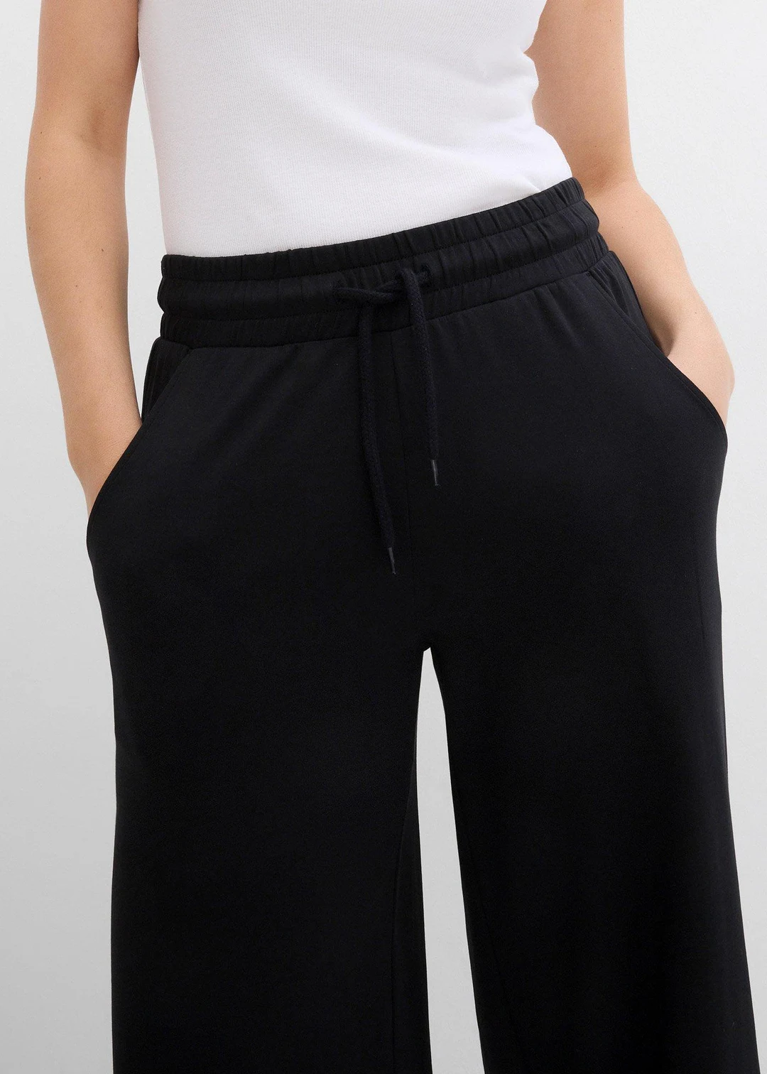 Pantalon en jersey interlock - 3