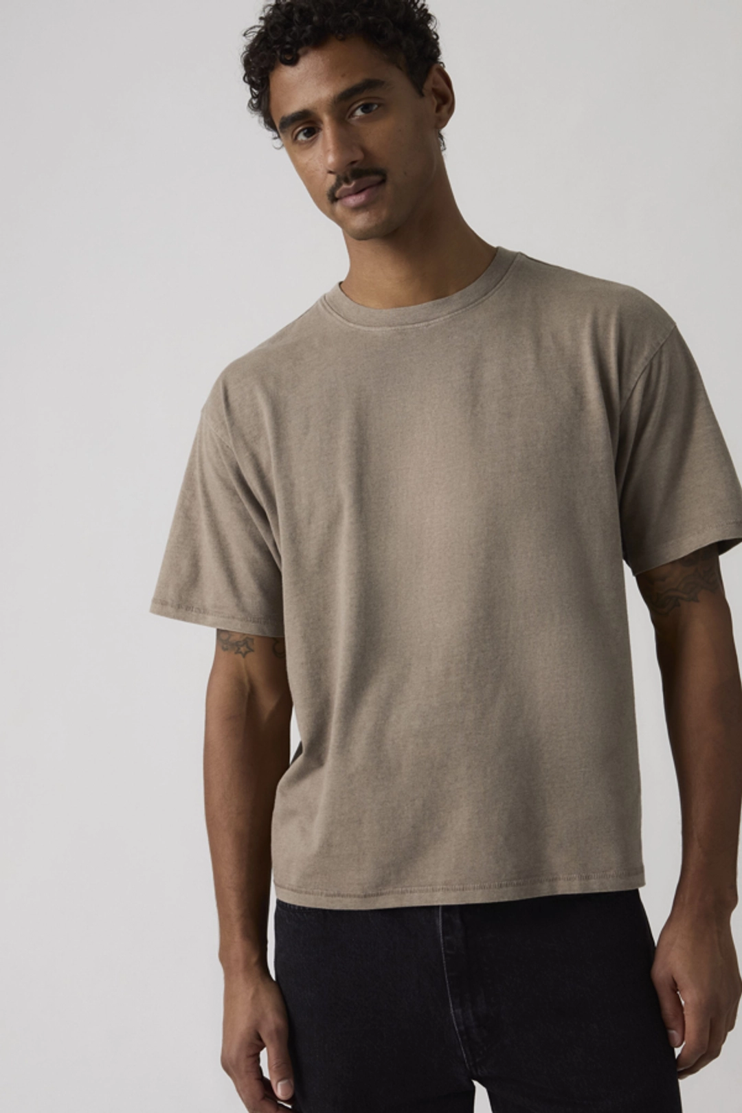 Levi's T Shirt Boxy - Homme - Blanc / Bright White - 2XL