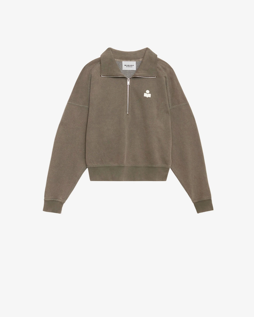 Sweatshirt Ross - Femme - Noir Délavé - Taille 36 - Marant Étoile