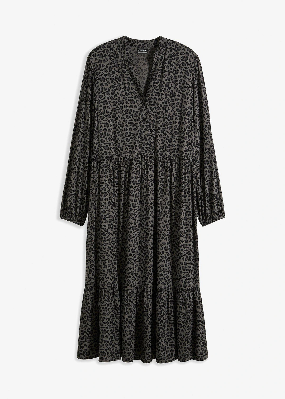 Robe midi en viscose