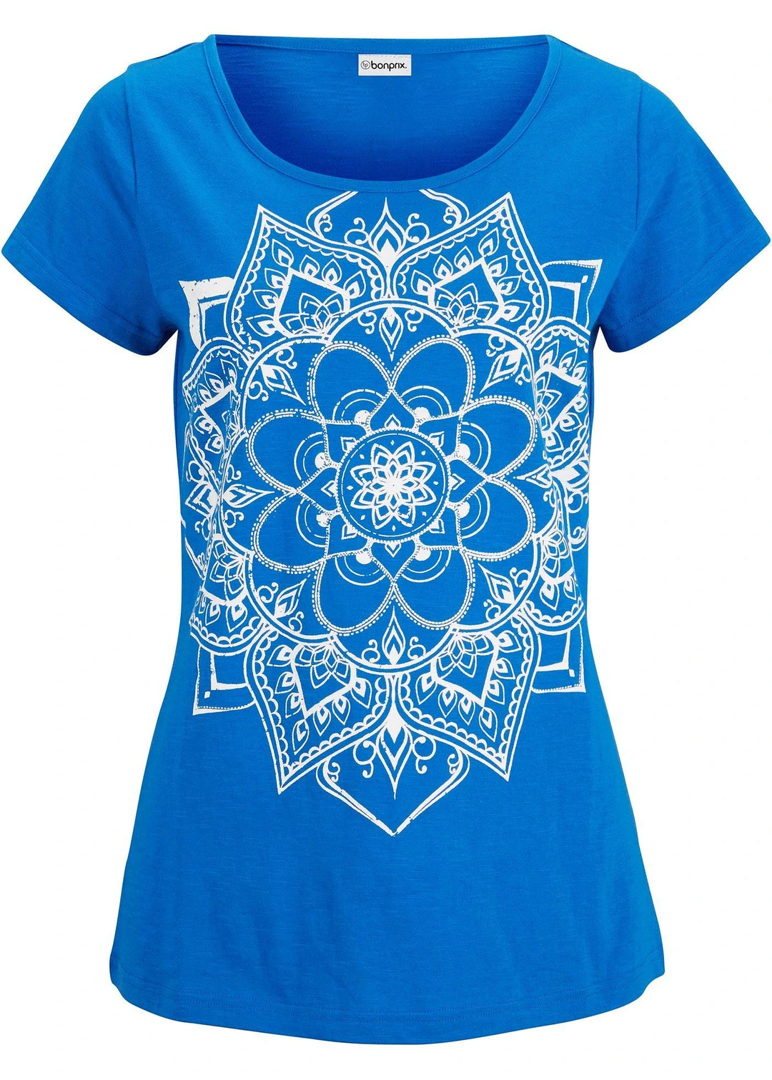 T-shirt fil flammé manches courtes