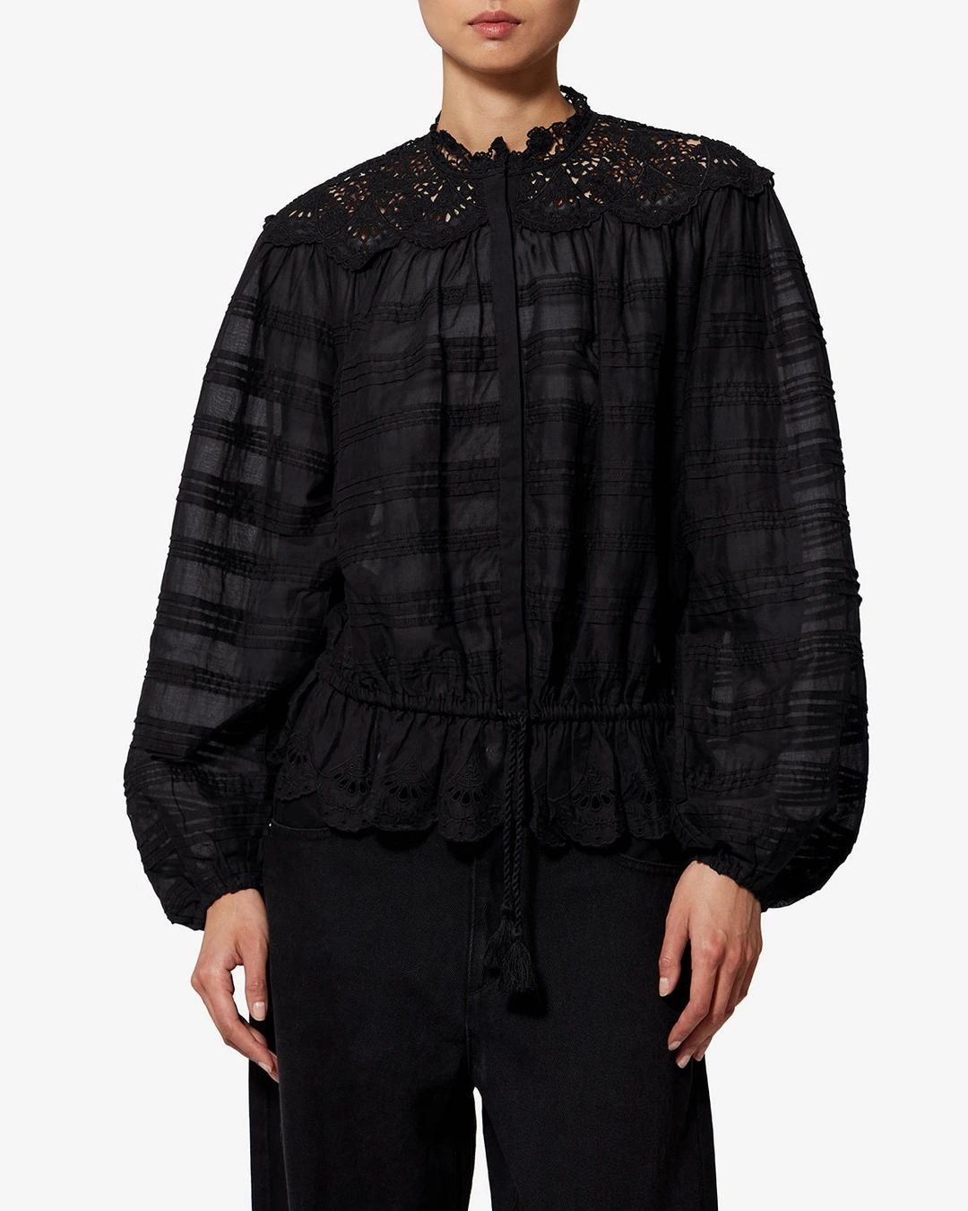 Blouse Polly - Femme - Bleu Clair - Taille 42 - Marant Étoile - 5