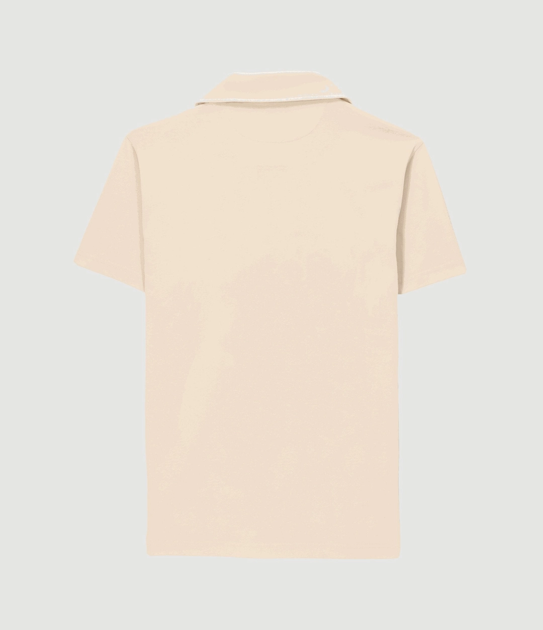 IZAC - Chemise manches courtes en jersey beige KAMI2