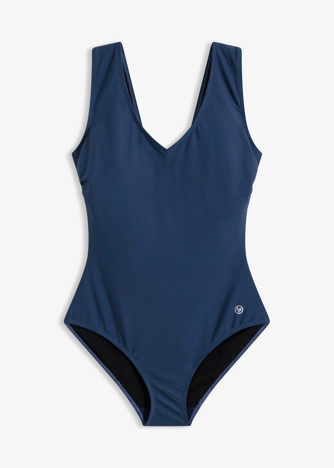 Maillot 1 pièce sculptant à col en V, maintien modéré