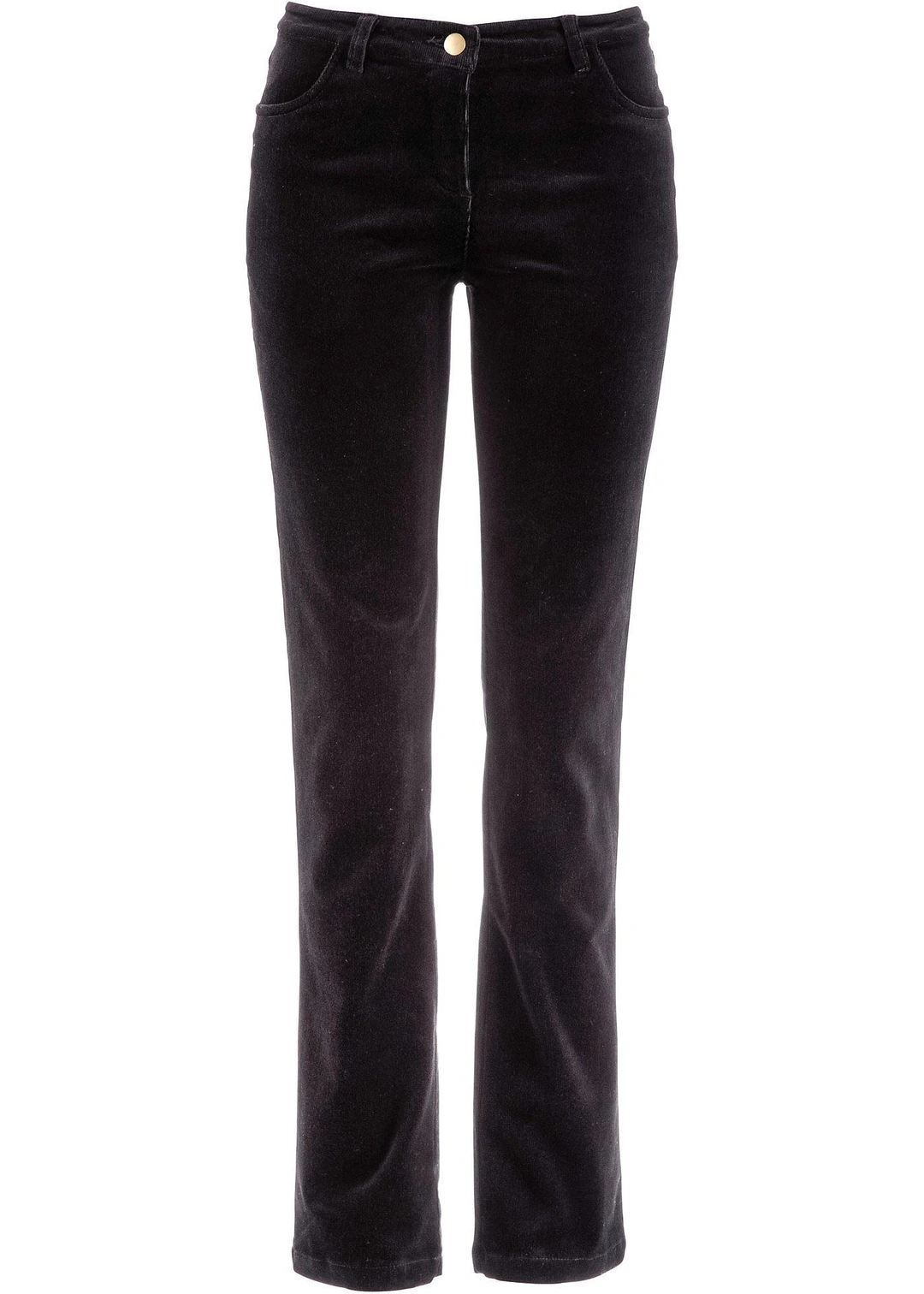 Pantalon extensible en velours côtelé