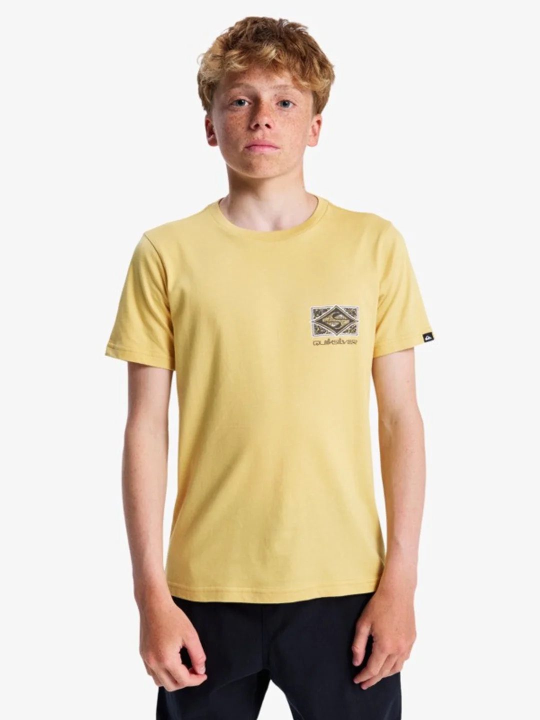 Evo Crisis - T-Shirt à manches courtes pour Garçon 8-16 ans Jaune