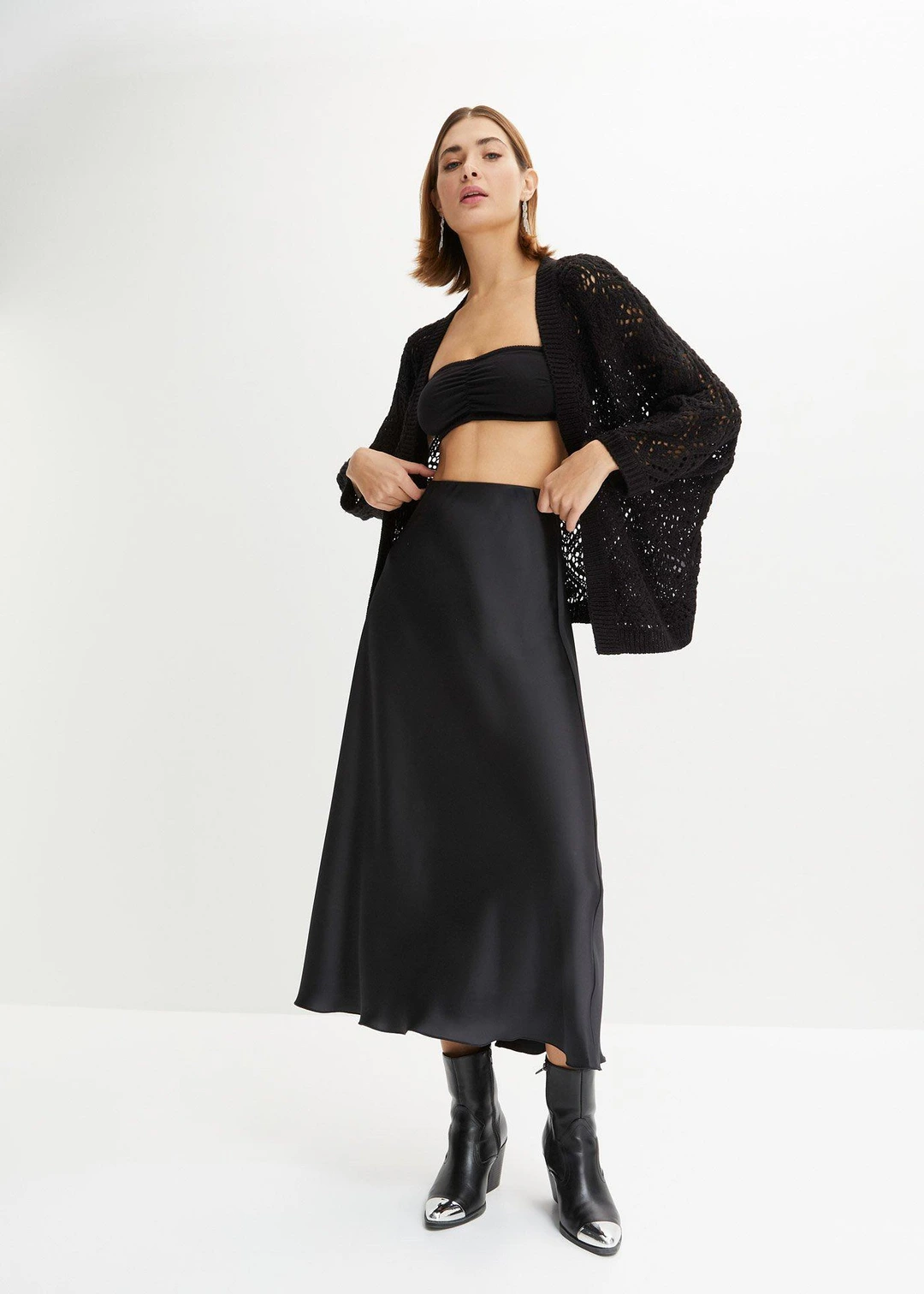 Gilet en maille ajourée - 2