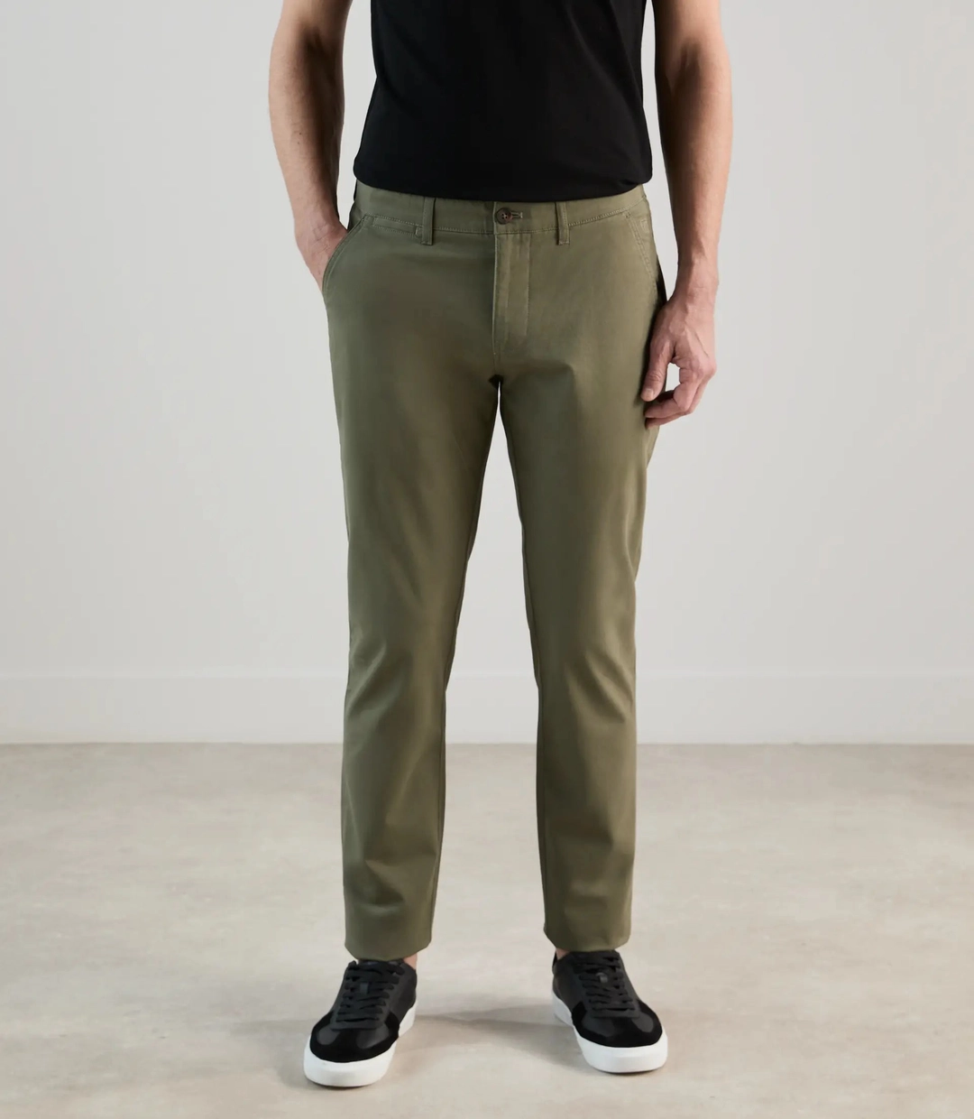 IZAC - Pantalon chino kaki