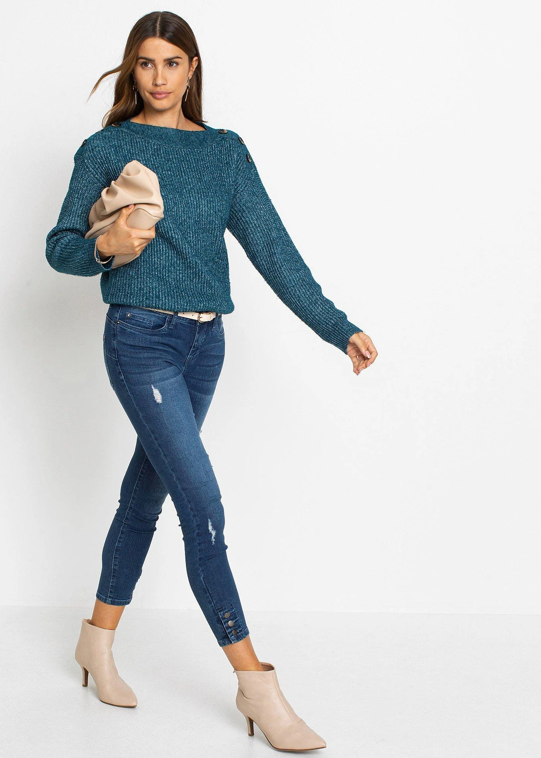Pull oversize à boutons - 2