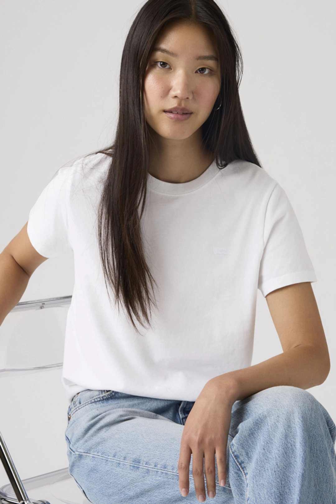 Levi's T Shirt En Coton Favorite - Femme - Rose / Crystal Pink - 2XS
