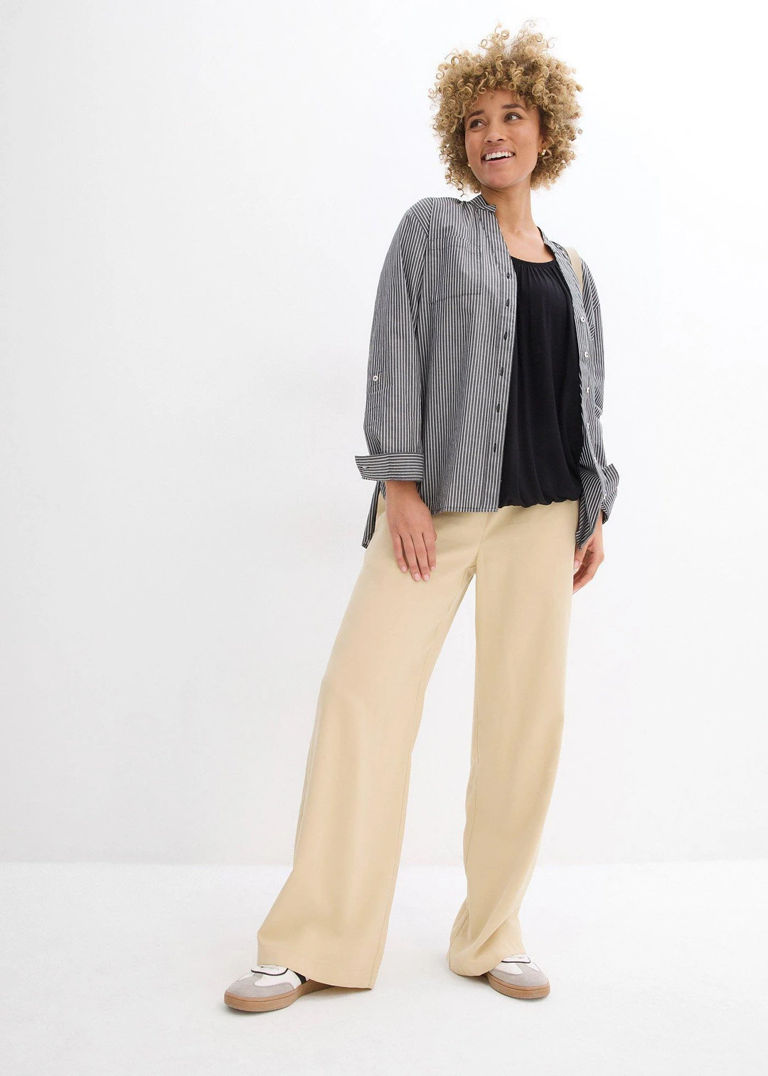 T-shirt doux en viscose extensible - 2