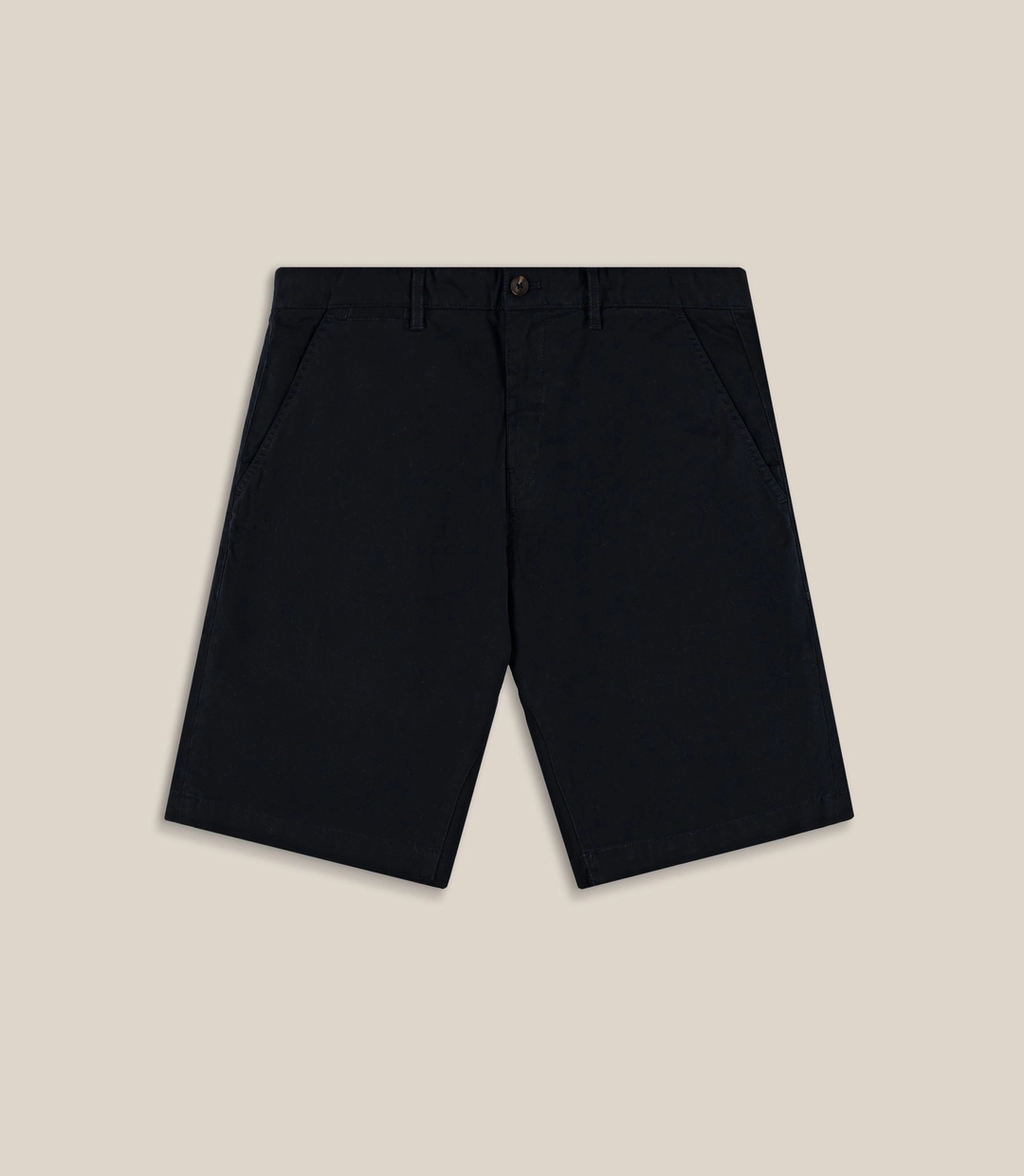 IZAC - Bermuda coton stretch marine
