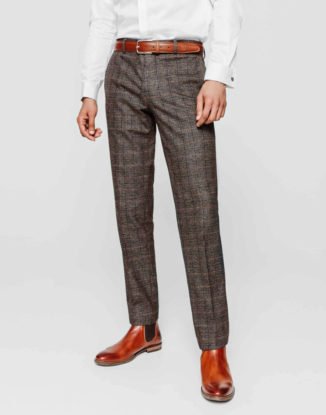 IZAC - Pantalon ville marron