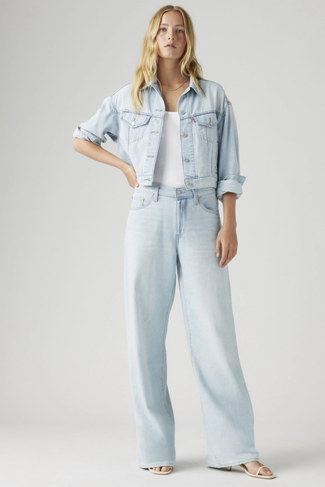 Levi's Jean XL Straight - Femme - Bleu / Good Grades Tencel - 32X31