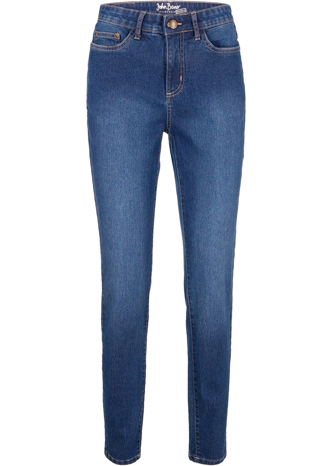 Jean skinny taille mi-haute, extensible