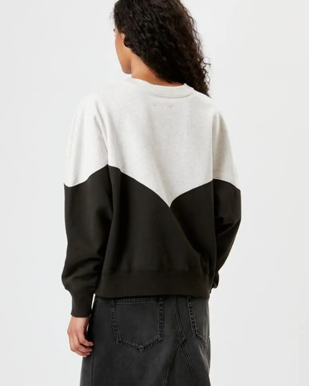 Sweatshirt Houston - Femme - Noir - Taille 36 - Marant Étoile - 3