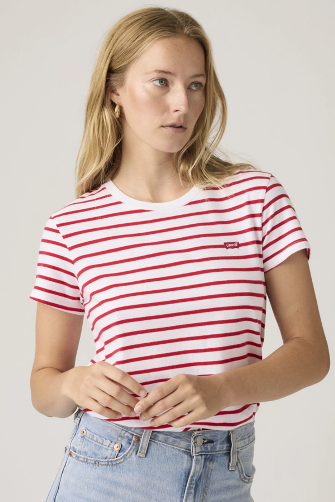 Levi's T Shirt Perfect - Femme - Rouge / Crushed Berry - 2XS