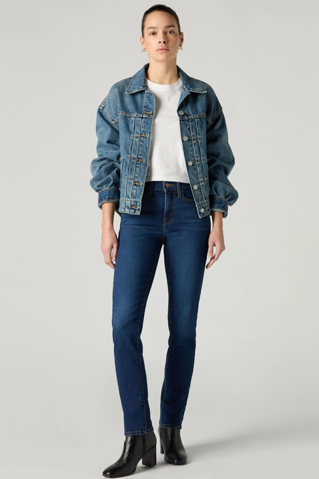 Levi's Jean Slim Shapping 312 - Femme - Bleu / Darkest Sky - 33X32