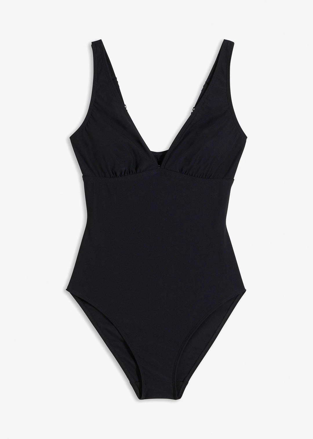 Maillot 1 pièce sculptant à décolleté plongeant, maintien modéré