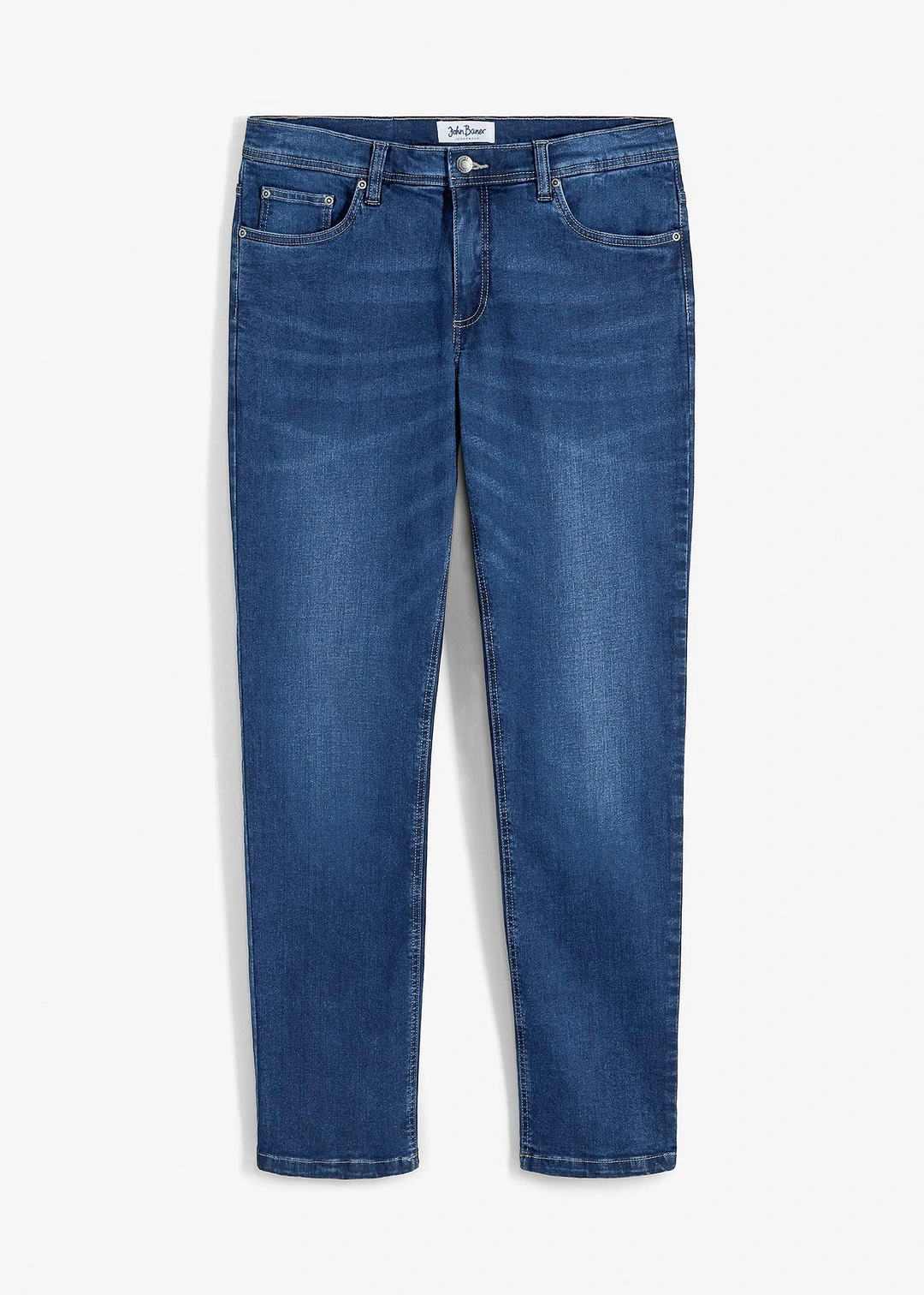 Jean extensible, coupe droite et regular