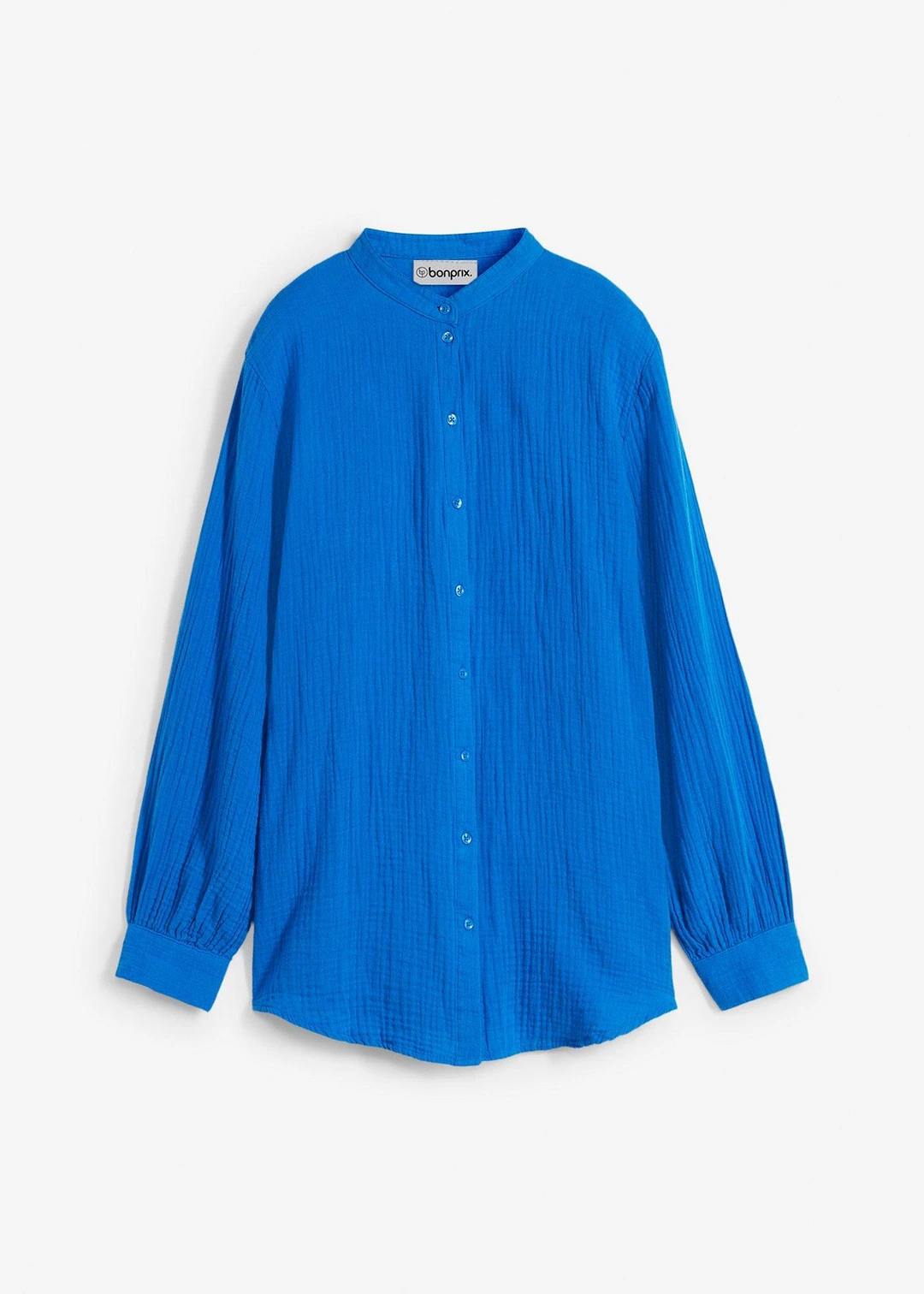 Chemisier long en gaze de coton