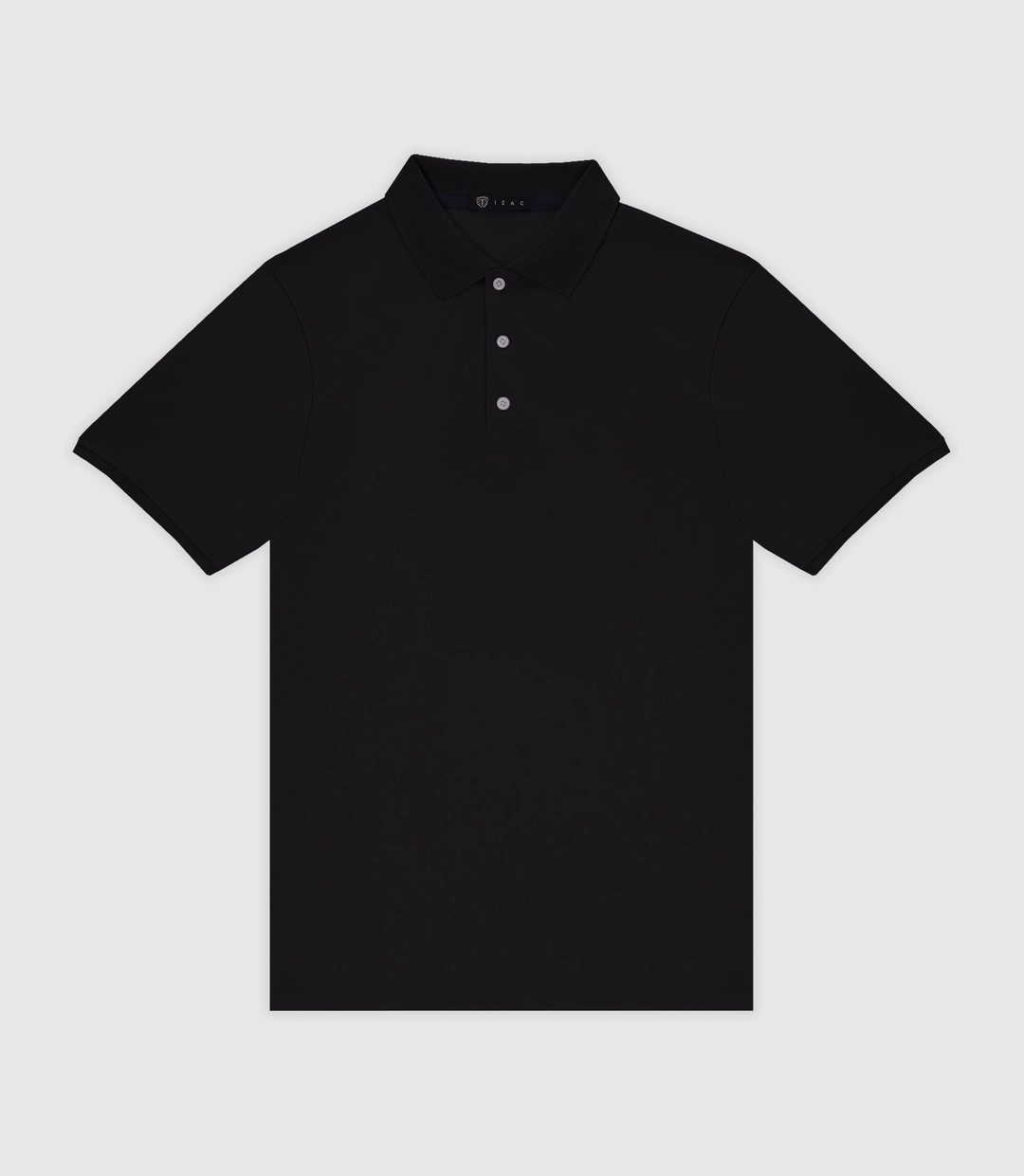 IZAC - Polo en maille piquée noir