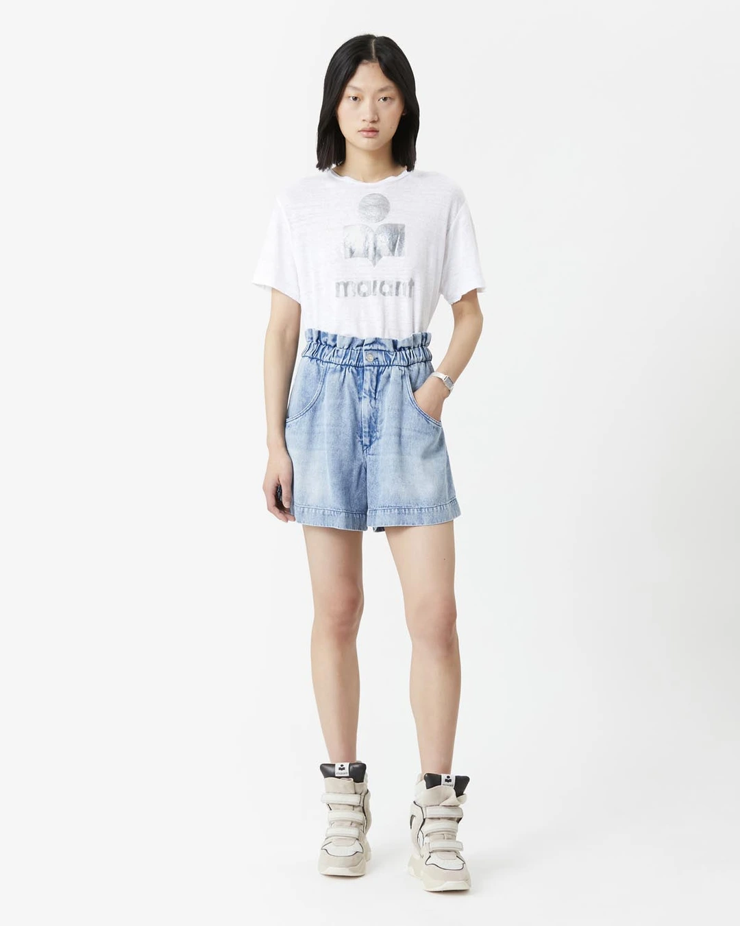 T-shirt Zewel - Femme - Noir - Taille L - Marant Étoile - 4