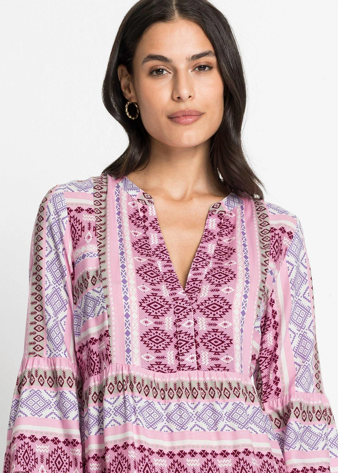 Robe-tunique en viscose fluide - 3
