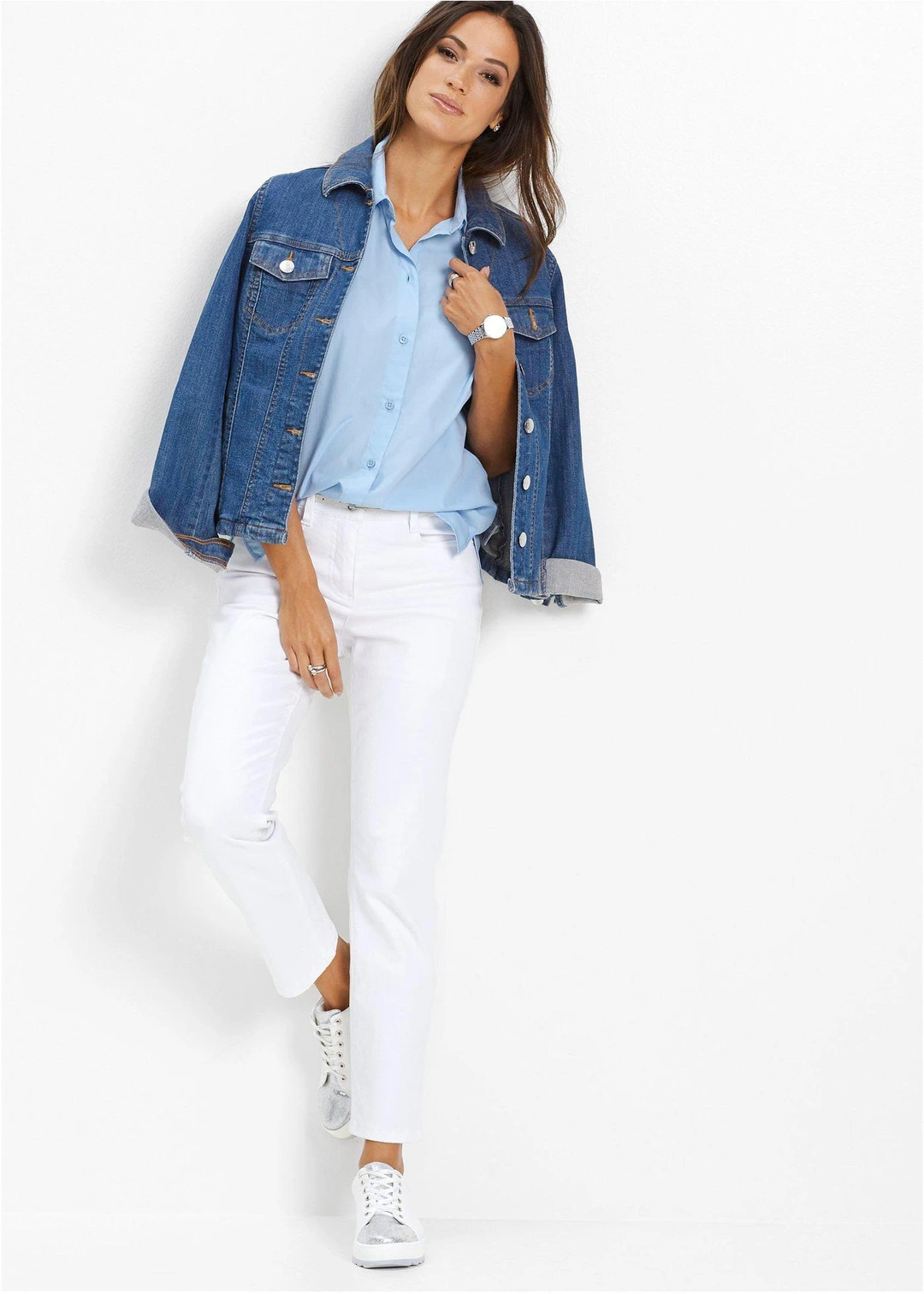 Pantalon extensible 7/8 - 2