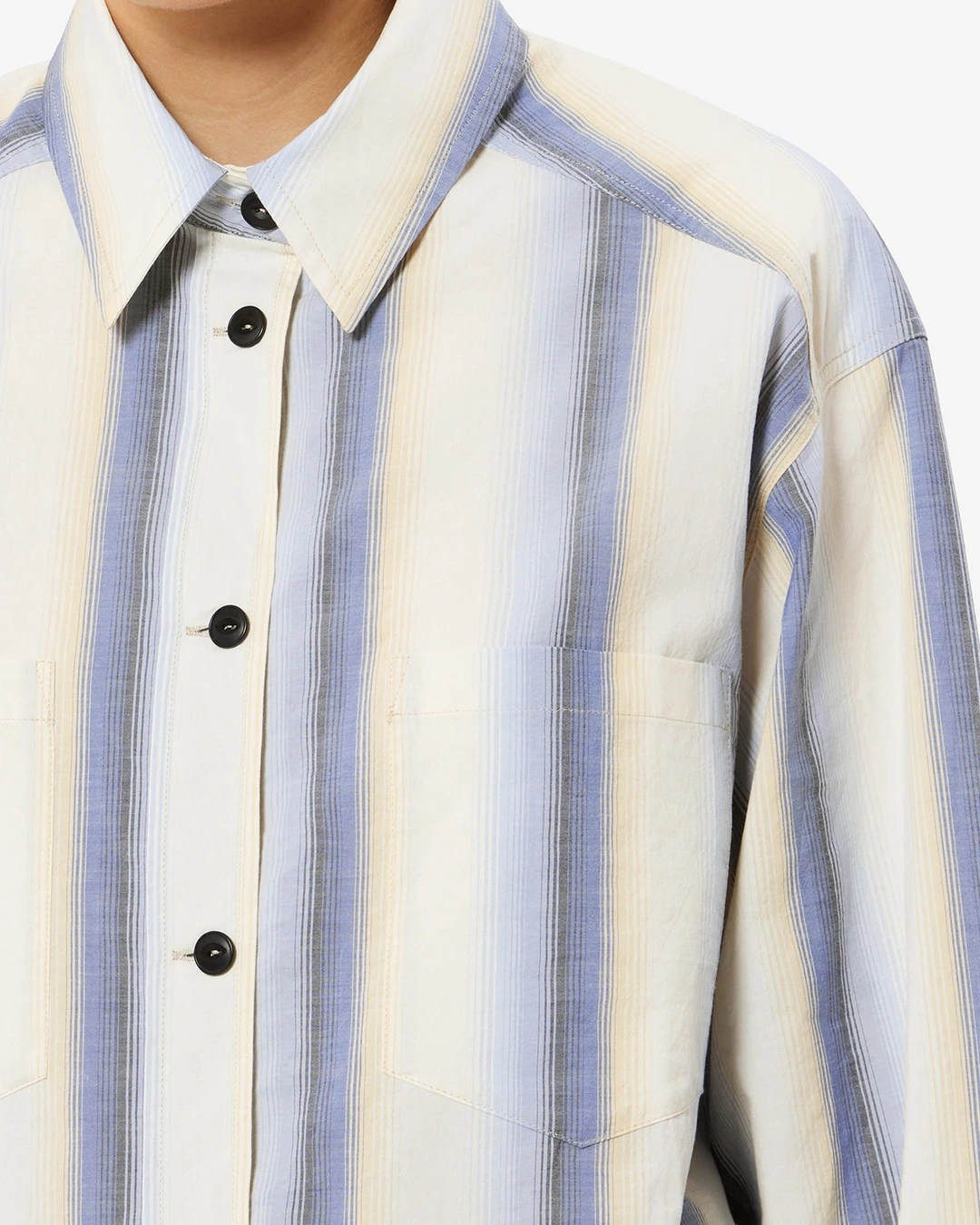Chemise Mahvane - Femme - Bleu - Taille 40 - 2