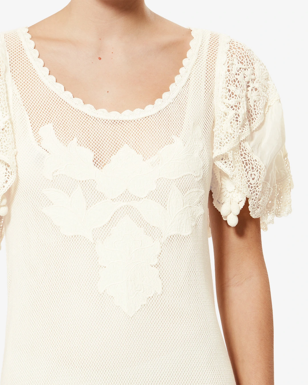 Robe Diena - Femme - Écru - Taille 40 - 2