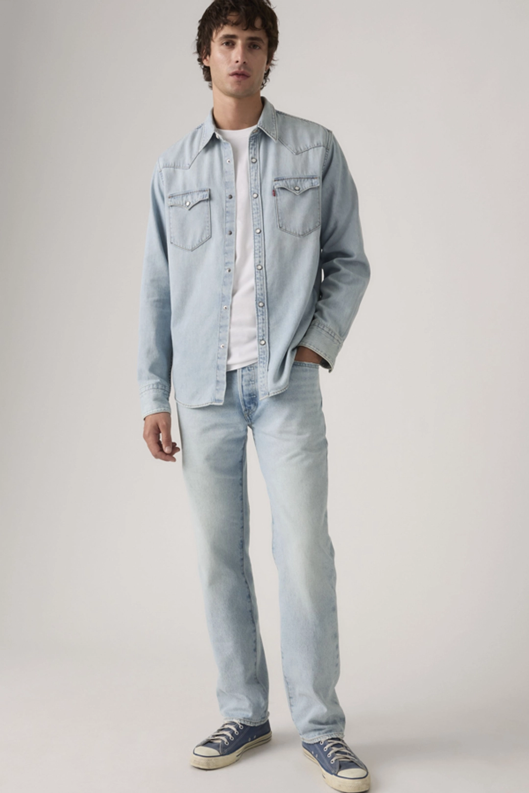 Jean Levi's 501 Original - Homme - Bleu / Do The Rump - 33X34
