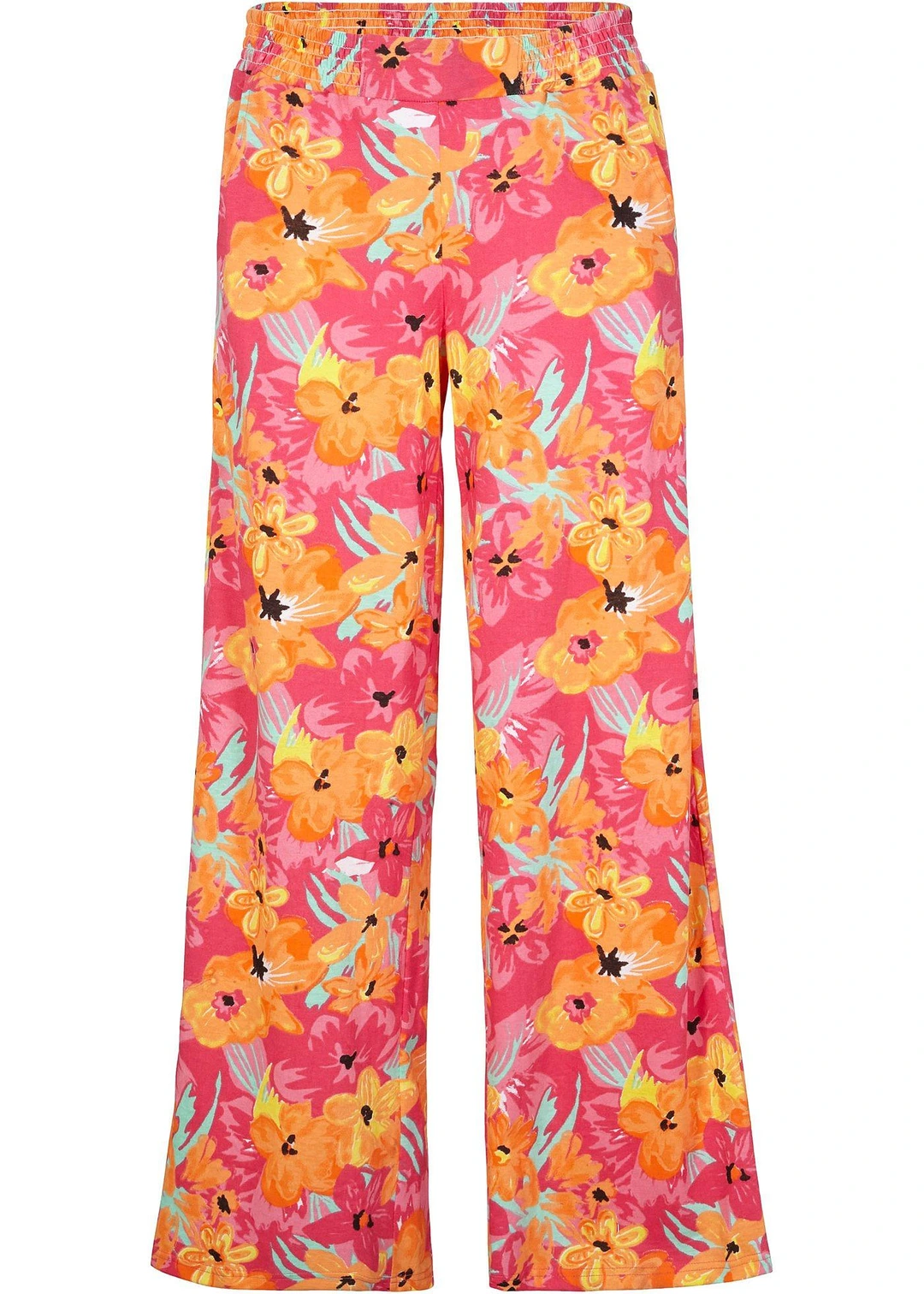 Pantalon palazzo en jersey viscose doux