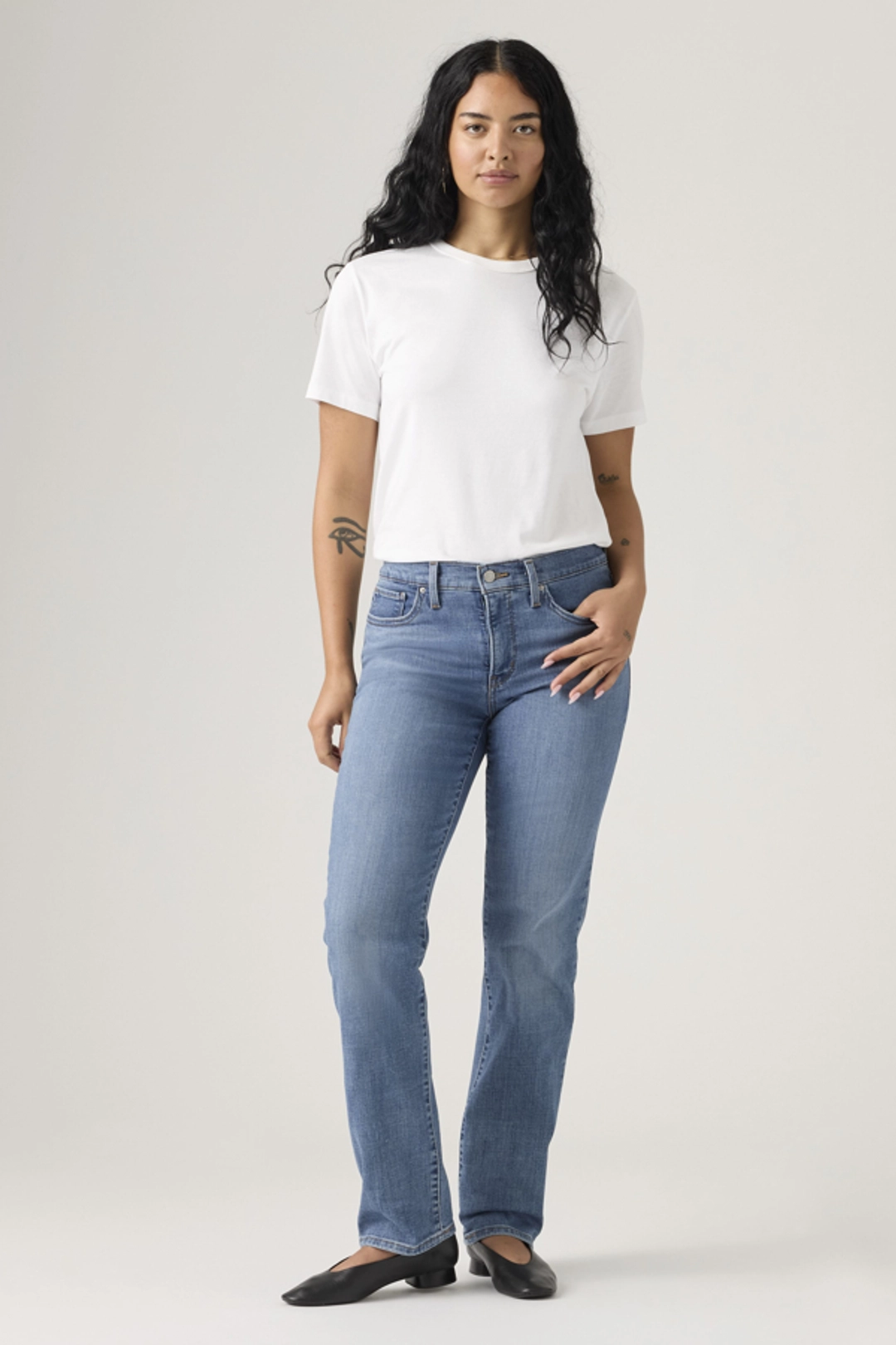 Levi's Jean 314 Galbant Straight - Femme - Bleu / Eternal Indigo Drk Tint - 33X32 - 2