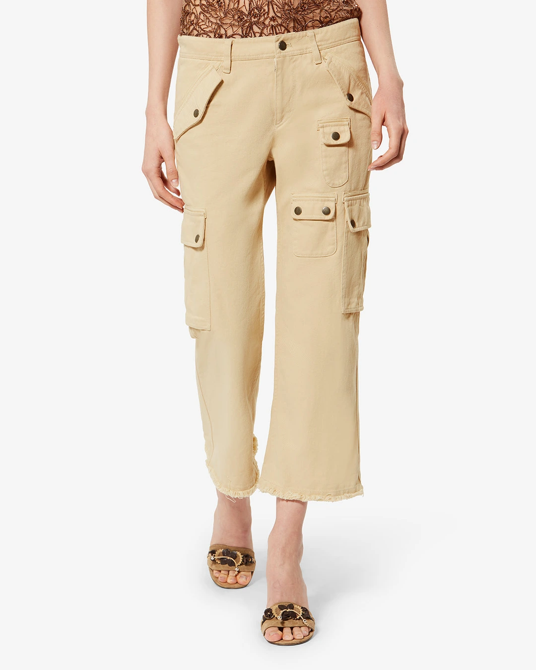 Pantalon Josine - Femme - Kaki - Taille 40 - 5