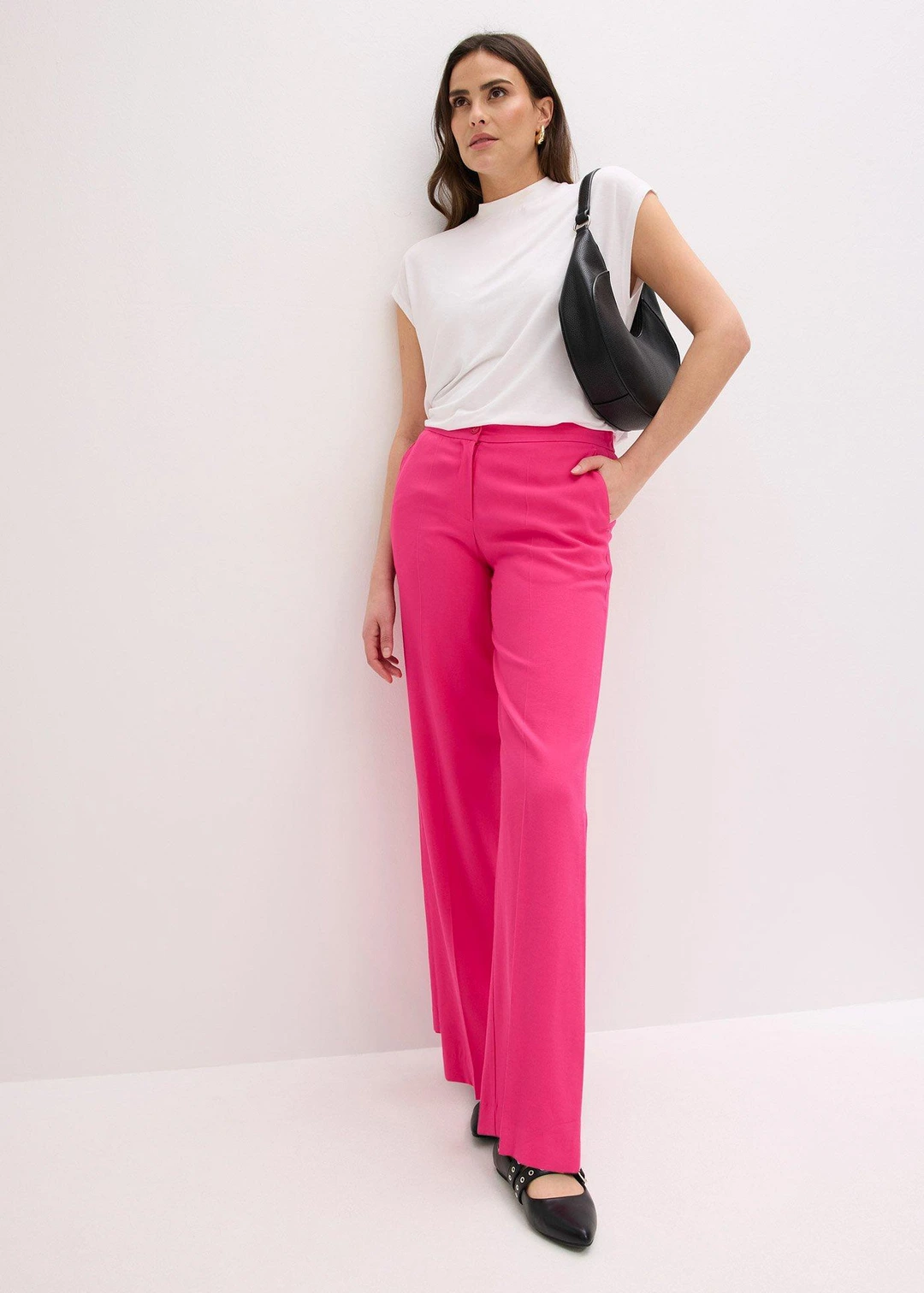 Pantalon large et léger à pinces - 2