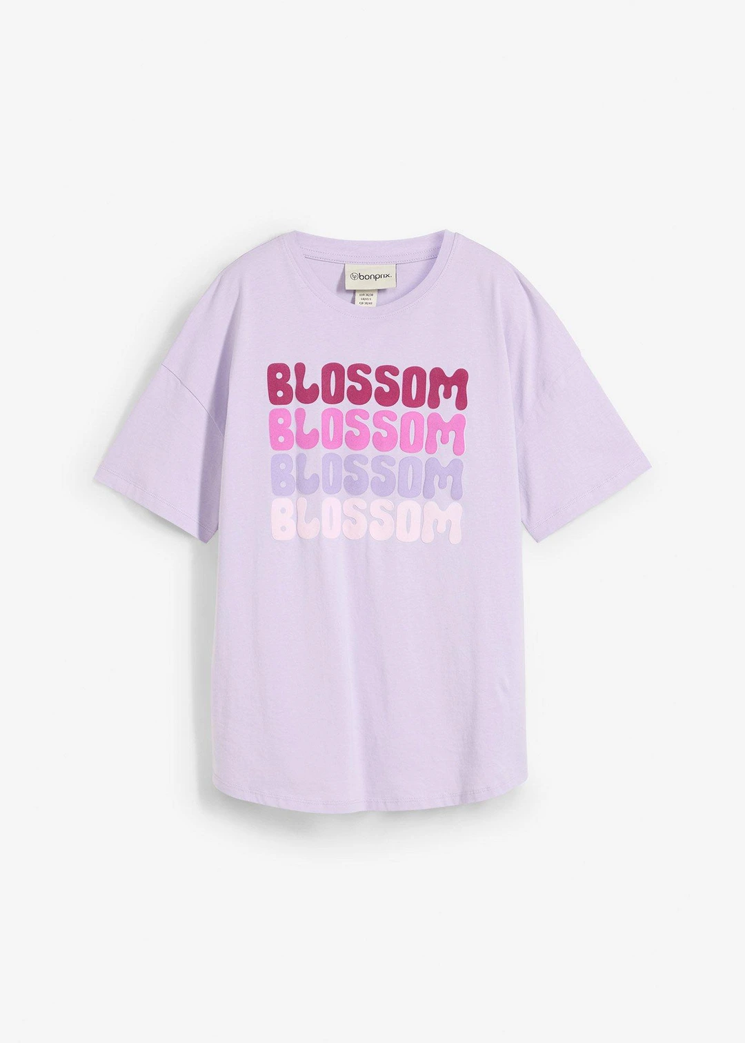 T-shirt boxy oversize en coton