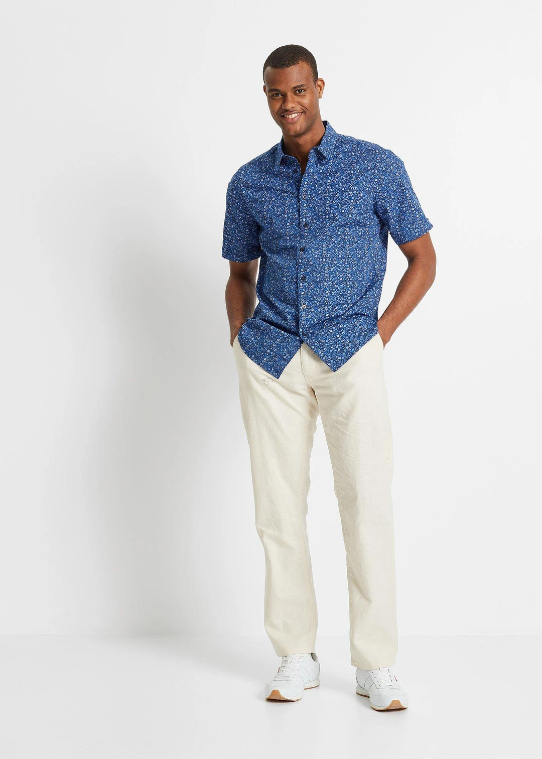 Chemise manches courtes 100% coton - 2