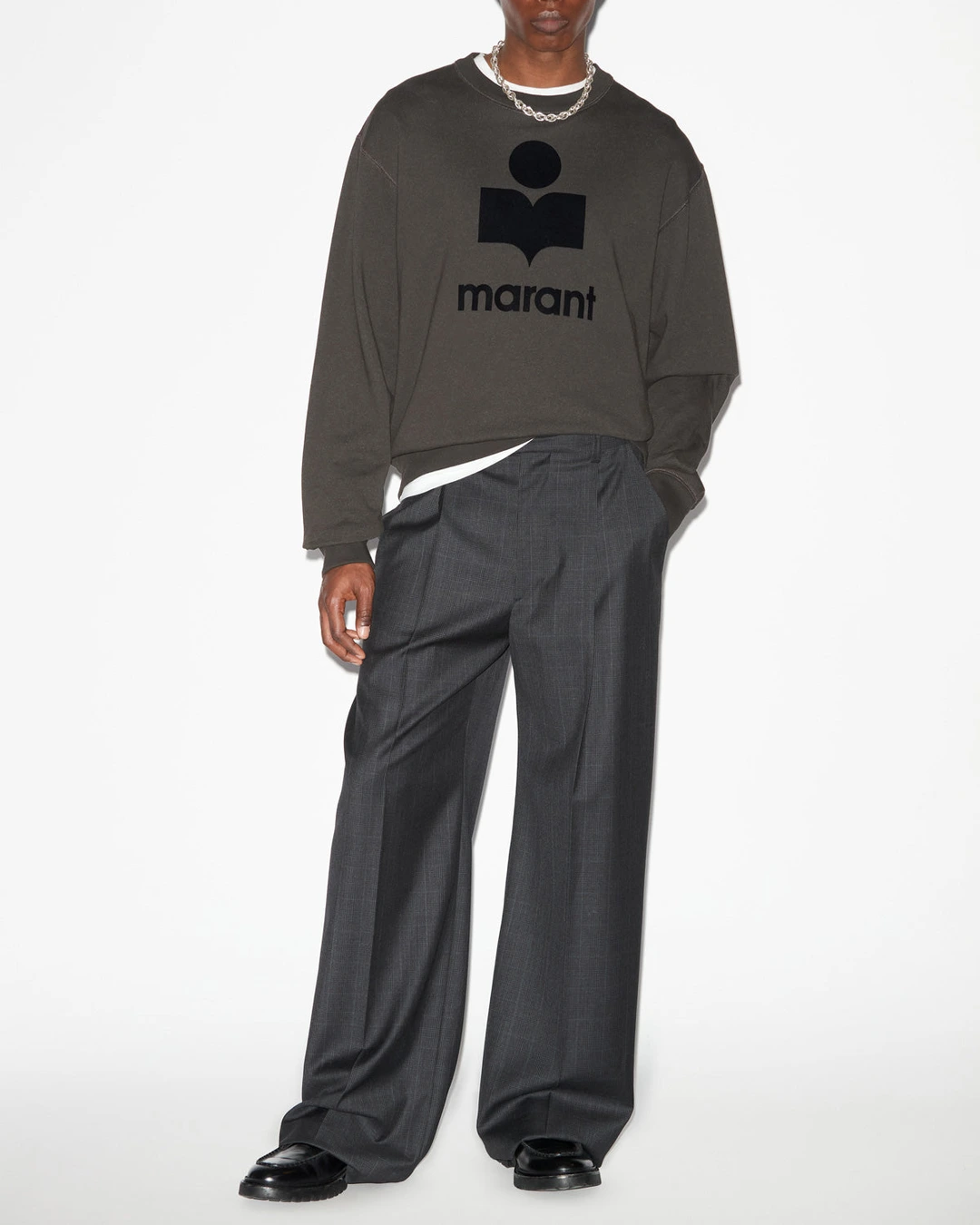 Sweatshirt Mikoy - Homme - Noir Délavé - Taille XL - 4