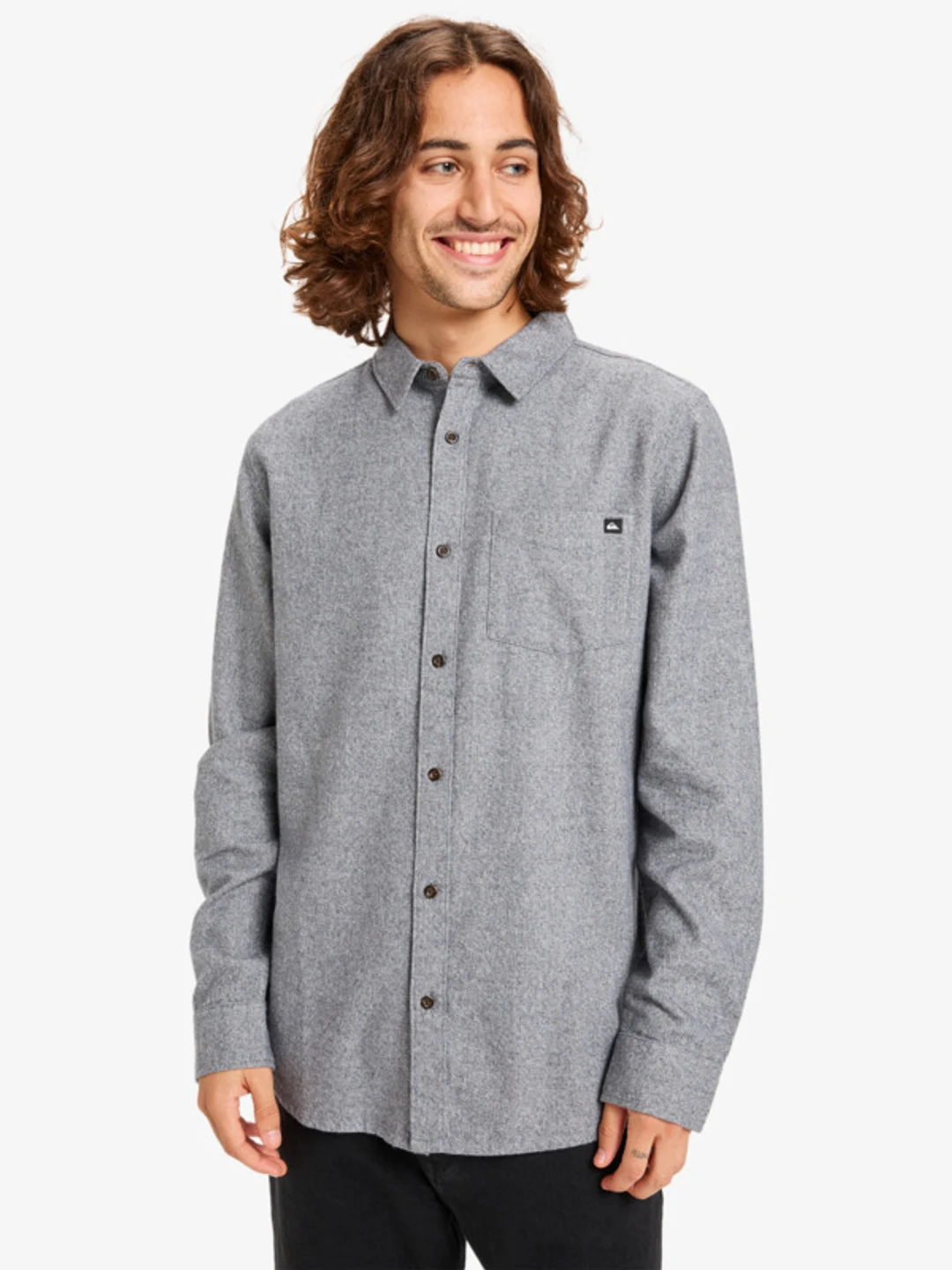Motherfly Heather - Chemise manches longues pour Homme Marron